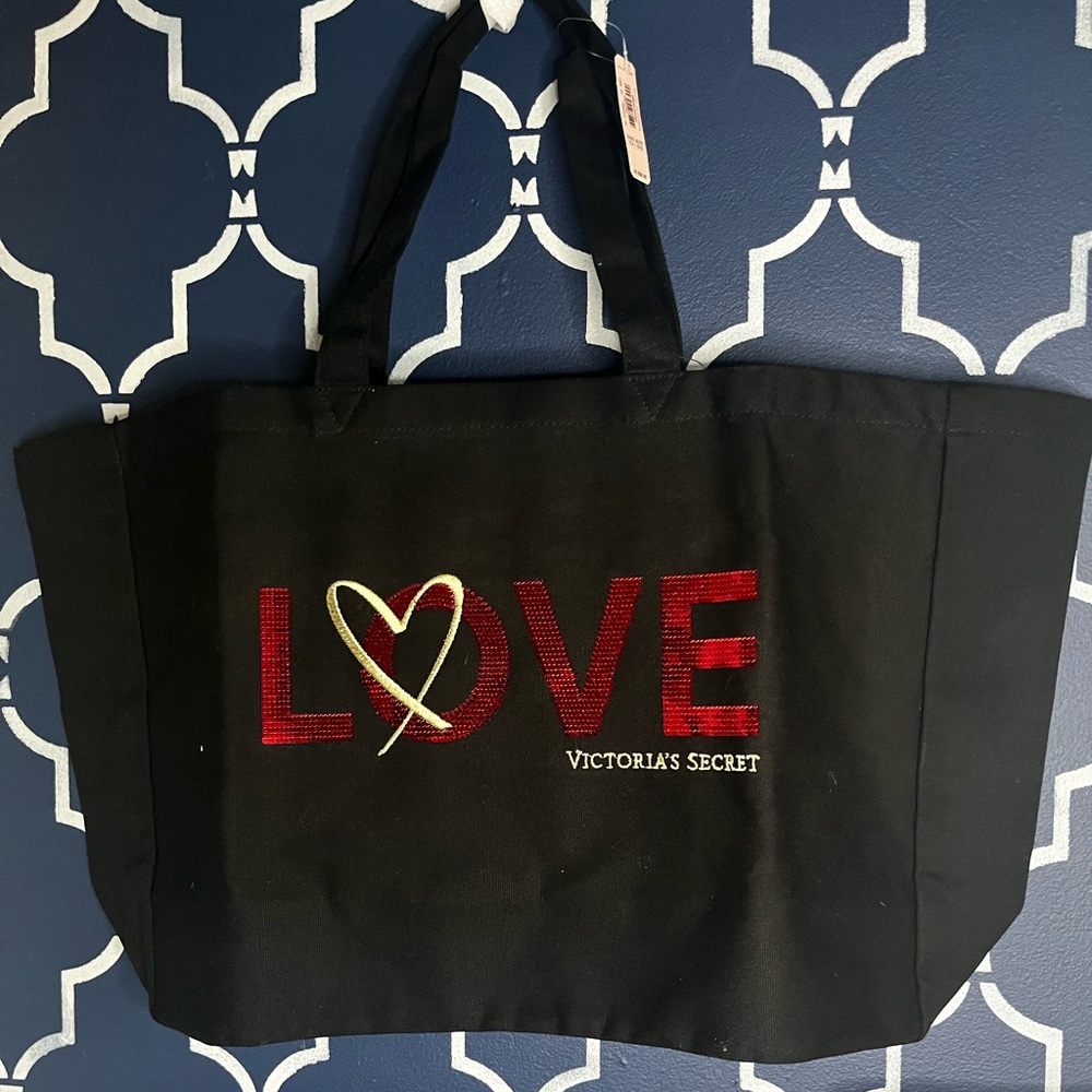 Victoria’s Secret Canvas Tote Bag